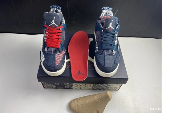 SE Air 4 Jordan Sashiko CW0898-400 CW0898-400 Retro 0417